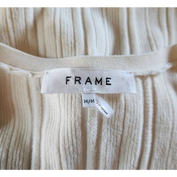 Frame Wrap Front Sweater Size Medium - Picture 8 of 9